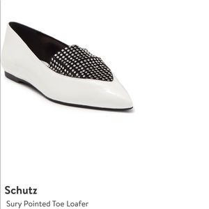 Schutz Sury pointed toe flats